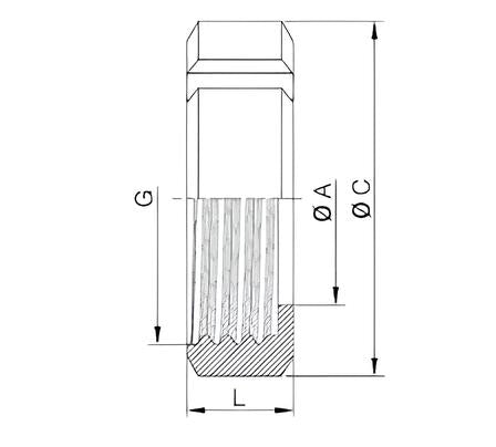Hygienic Union Male Part
