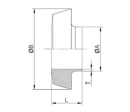 Hygienic Union Male Part