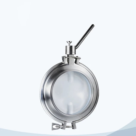 Hygienic Butterfly Valves for Powder, Manual, Welding Ends