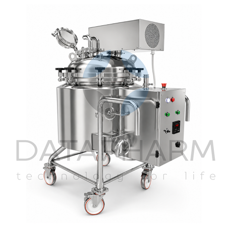 Reaktor technologiczny 200 l z płaszczem i mieszadłem