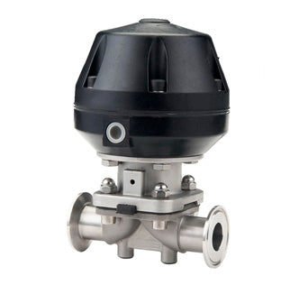 Pneumatic Diaphragm Valve with Plastic Actuator