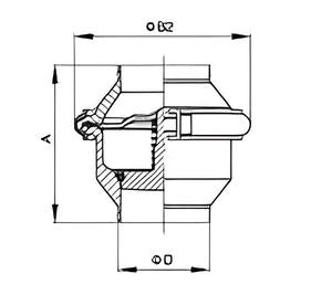 Weld Non Reversing Flow Valve