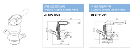 Mini Diaphragm Sampling Valve