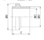 Sanitary 14WI - 15WI heavy type ferrule