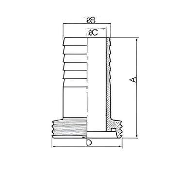 Threaded Hose Adaptor