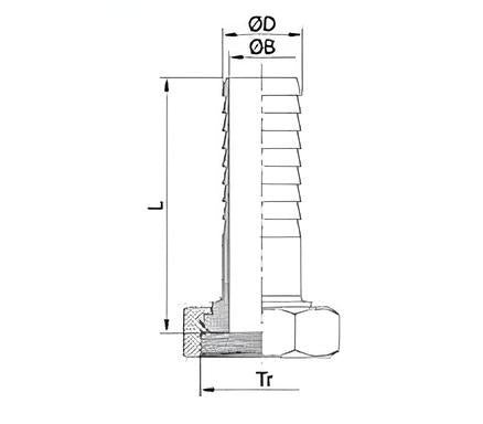 Threaded Hose Adaptor