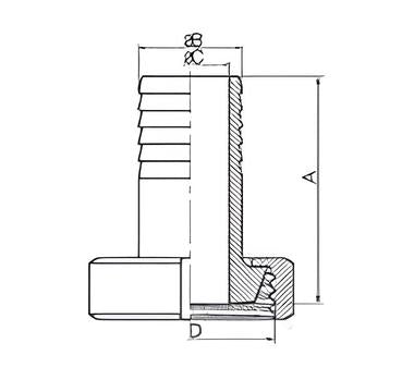 Threaded Hose Adaptor
