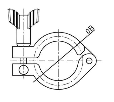 Sanitary Ferrule Clamp