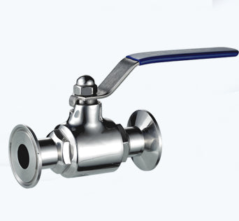 Clamped Two Way Ball Valve