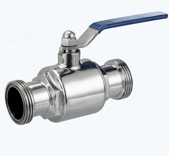 Stainless Steel Hygienic Thread Manual Straight Way Ball Valve