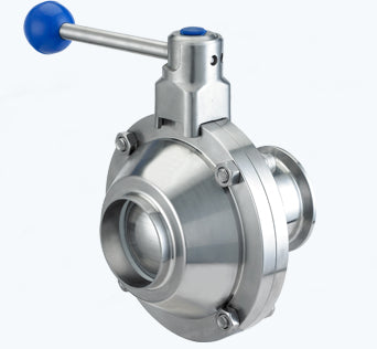 Stainless Steel Food Grade Manual Butterfly Type Ball Valve