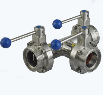 Hygienic Three-Way Butterfly Valve