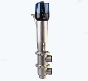 Hygienic Pneumatic Double Seat Valve