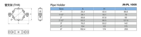 Heavy Hex Pipe Holder