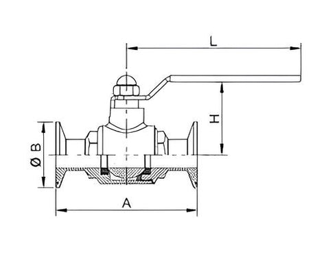 Pneumatic Ball Valve with Actuator