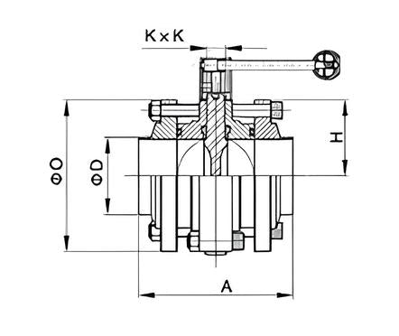 Union Butterfly Valve