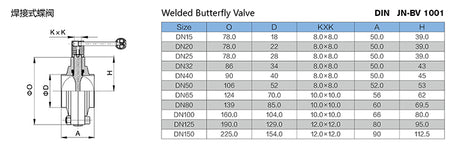 Round Pull Handle Butterfly Valve