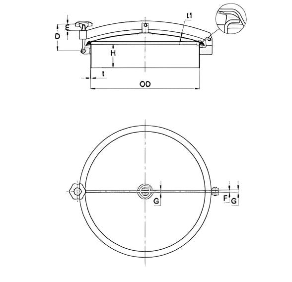 Round Manhole Cover