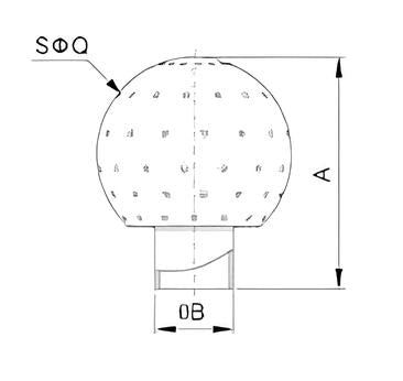 Hygienic Bolted Spray Ball