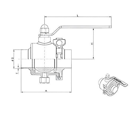 Pneumatic Multi Port Ball Valve