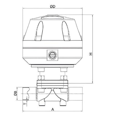 Quick Release Manual Diaphragm Valve