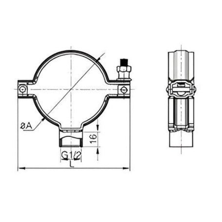 Adjustable Pipe Bracket