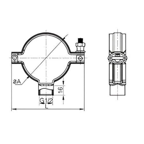 Adjustable Pipe Bracket