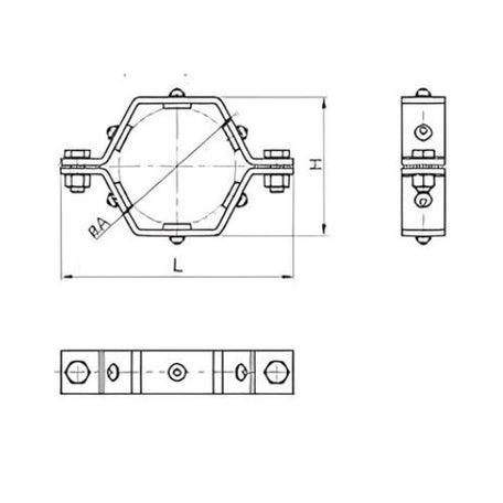 Heavy Hex Pipe Holder