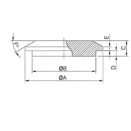 Sanitary End Cap 16AI-15WI