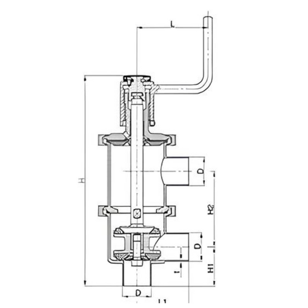 Manual L20 Flow Diverter Valve