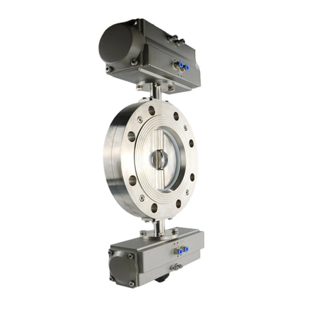 INOX 316L Food Grade 360° Double Rotor Metering Valve
