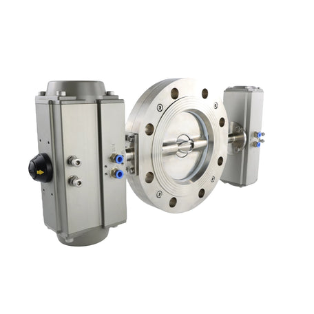 Food Grade SS304 Dual Vane Rotary Dosing Valve
