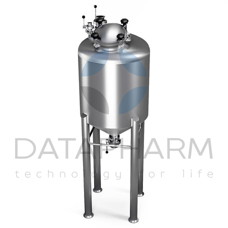 Zbiornik próżniowy ze stali nierdzewnej 350 l 