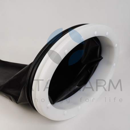 Owalny port rękawowy 12″ do systemów RABS z rękawem 800 mm