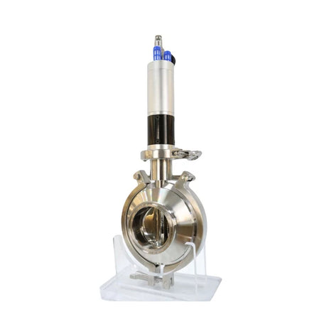 Stainless Steel 316L Sanitary Triclamp Rotometering Fine Dosing Valve JN- SDV 23 1001