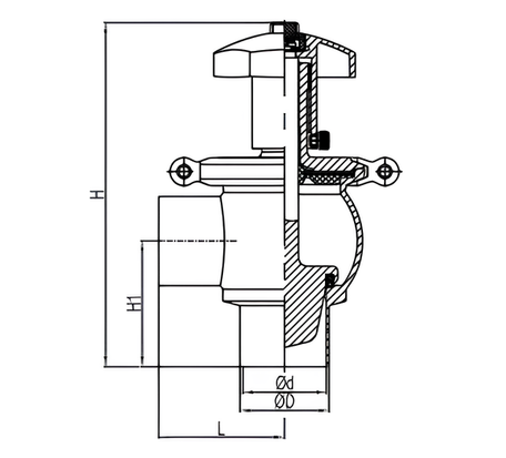Sanitary Manual Changeover Valve