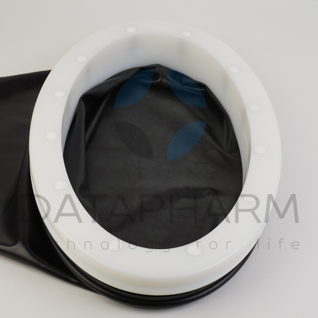 Owalny port rękawowy 12″ do systemów RABS z rękawem 800 mm