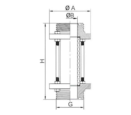 Clamp Sight Glass