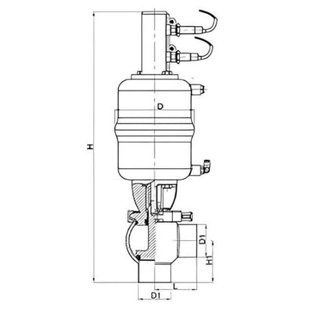 Portable Pneumatic Diverter Valve