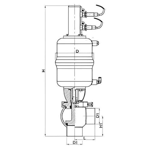 Portable Pneumatic Diverter Valve