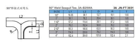 Double-Bend Swept Tee