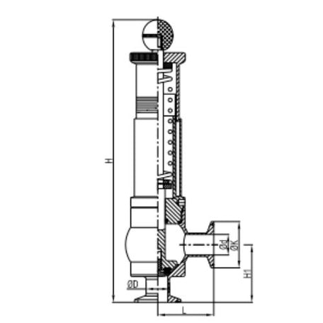 Manual Overflow Safety Valve