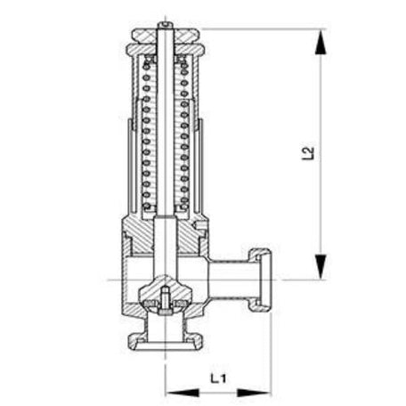 Sanitary Ultra Clean Manual In-line Safety Valve