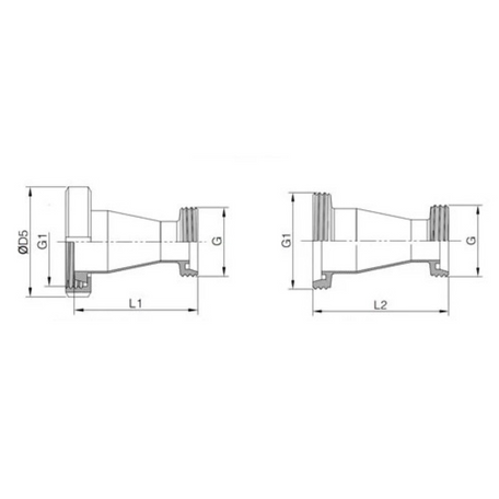 Food Grade Threaded Reducer