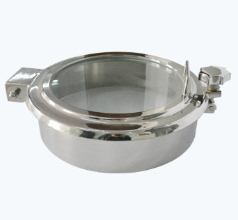 Stainless Steel Sanitary Round Side Door Pressure