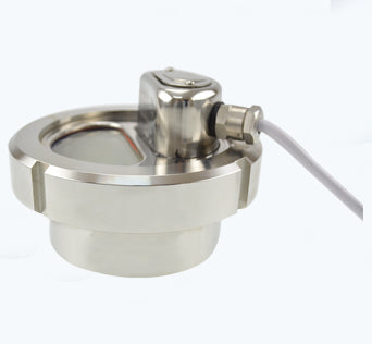 Stainless Steel Sanitary Union Sight Glass With Light
