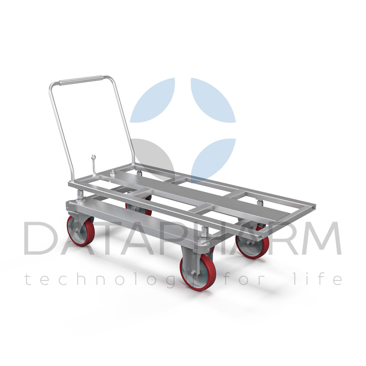 Triangular Base Trolley Base Trolley for Top-Loading System | Cleanroom GMP | DATAPHARM – My Store