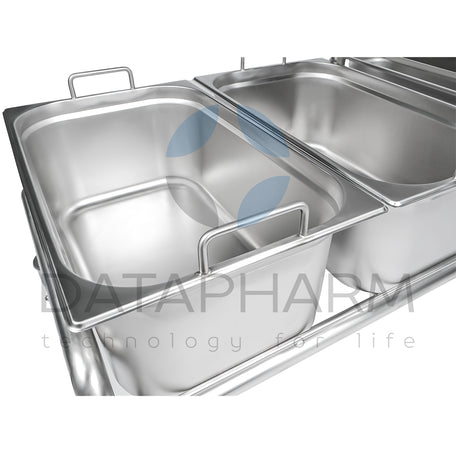 Systemowy wózek do sprzątania pomieszczeń czystych 