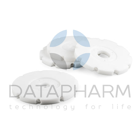 Discharge starwheel for ampoules