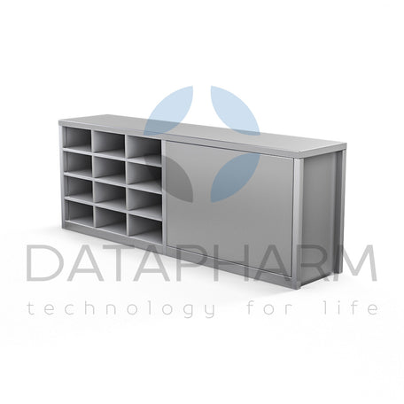 Double-Sided Stainless Steel Cleanroom Barrier